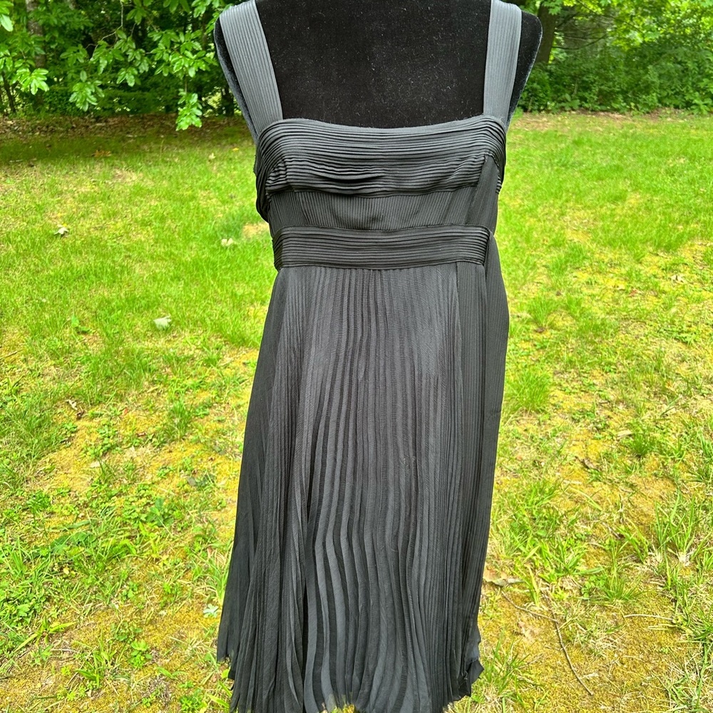 Prada Pleated Silk Dress